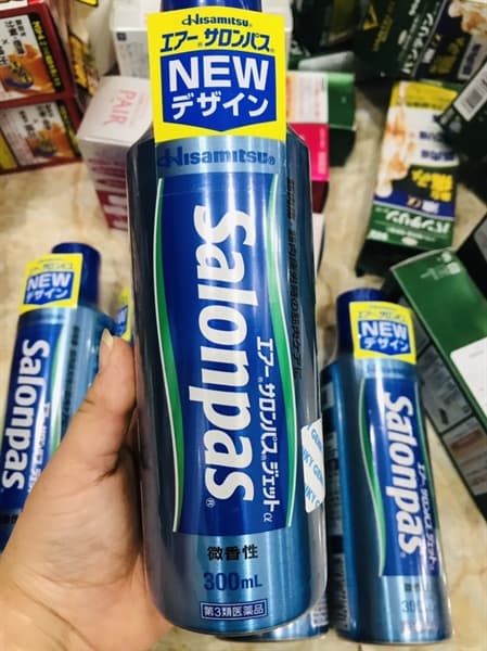 Chai xịt lạnh giảm đau Salonpas 300ml